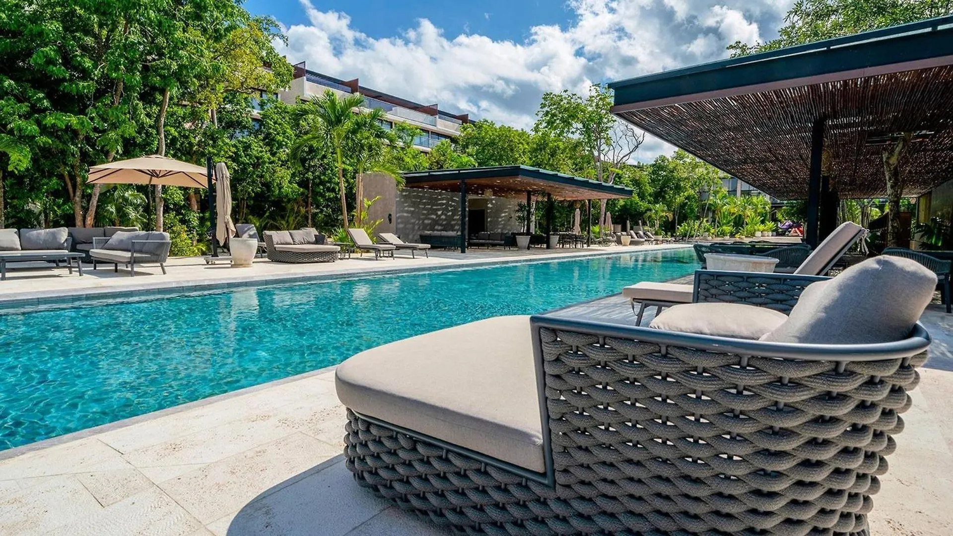 Casa de Férias Luxury 3 Bedroom Condo - Infinity Pool - Awa Residences - Condo Anahuac 110 Playa del Carmen